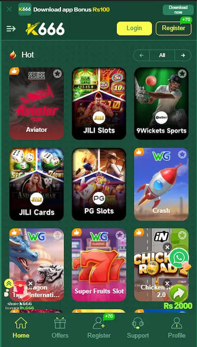 K666 Game Earning APP