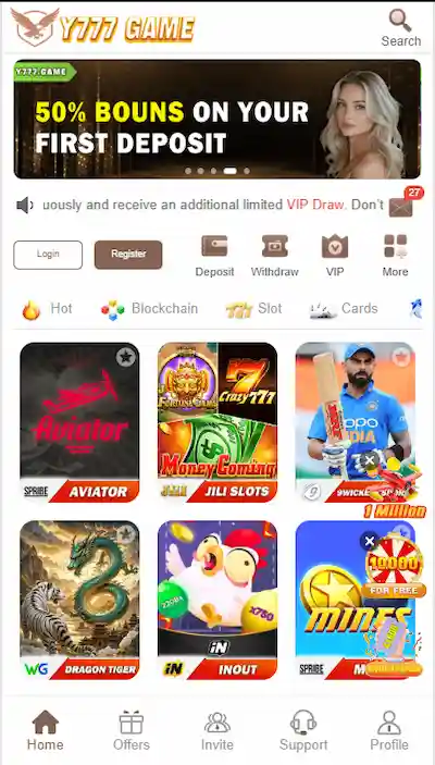 Y777 Game App