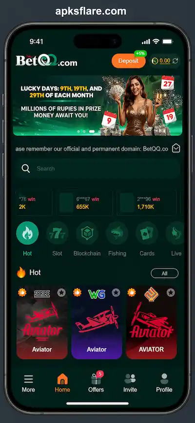 Bet QQ Game App
