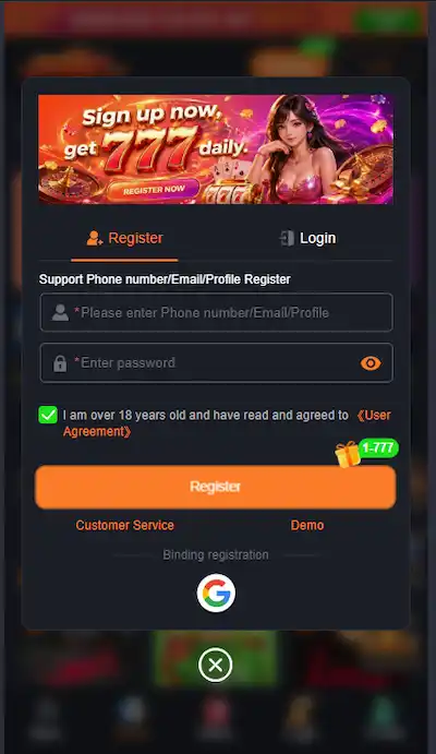 JK 667 Game Register